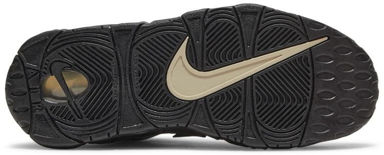 Nike Air More Uptempo GS Black Metallic Gold Star