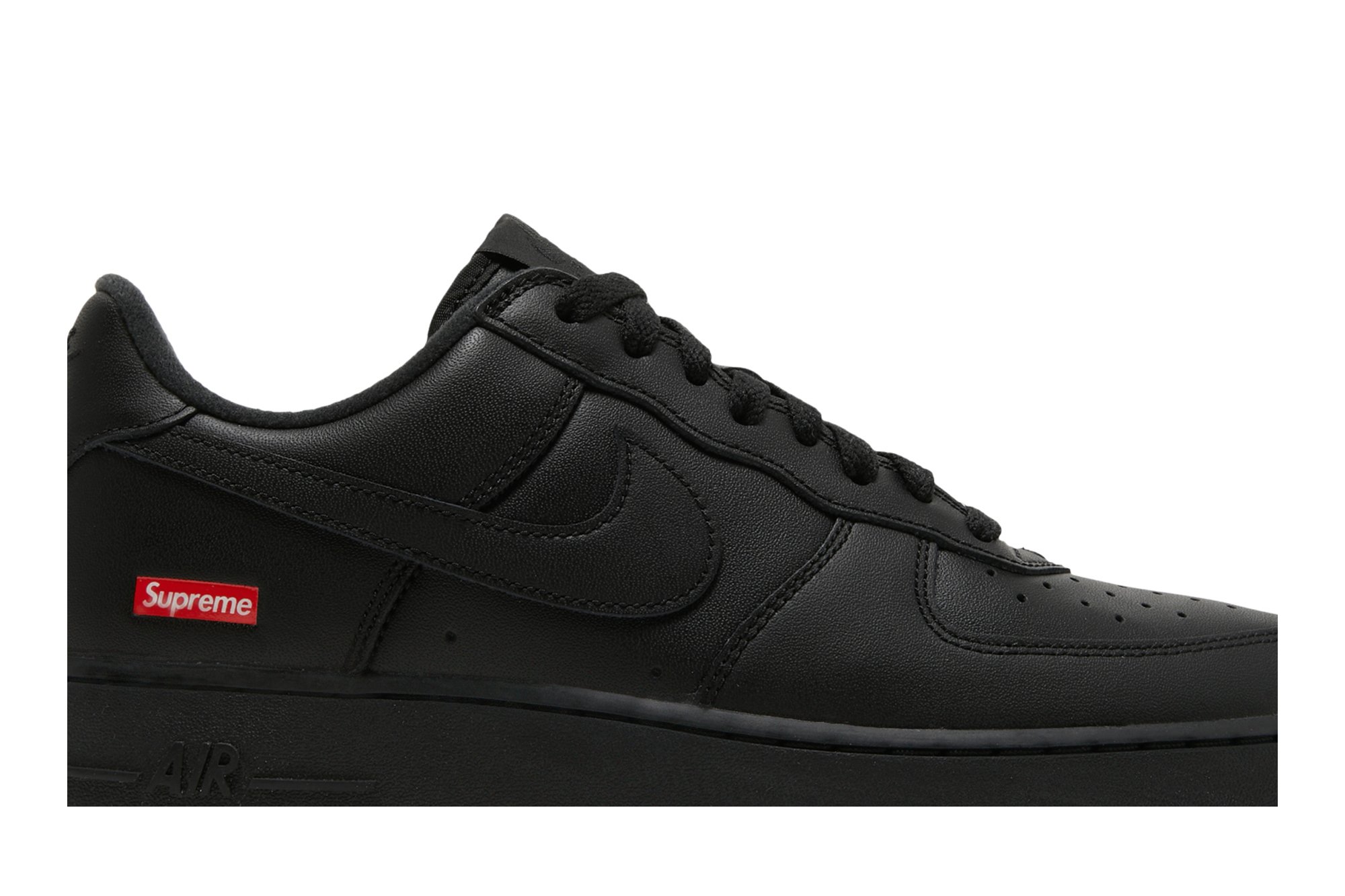 シュプリーム×NIKE エアフォース1 BLACK