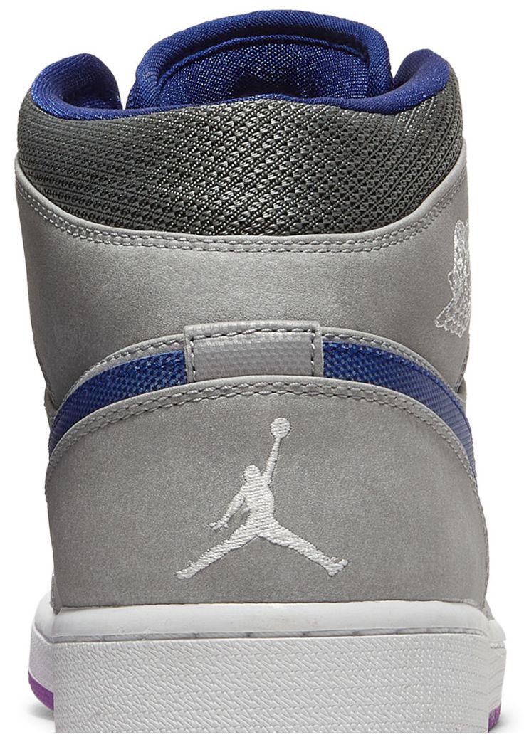 Air Jordan 1 Mid Matte Silver Purple