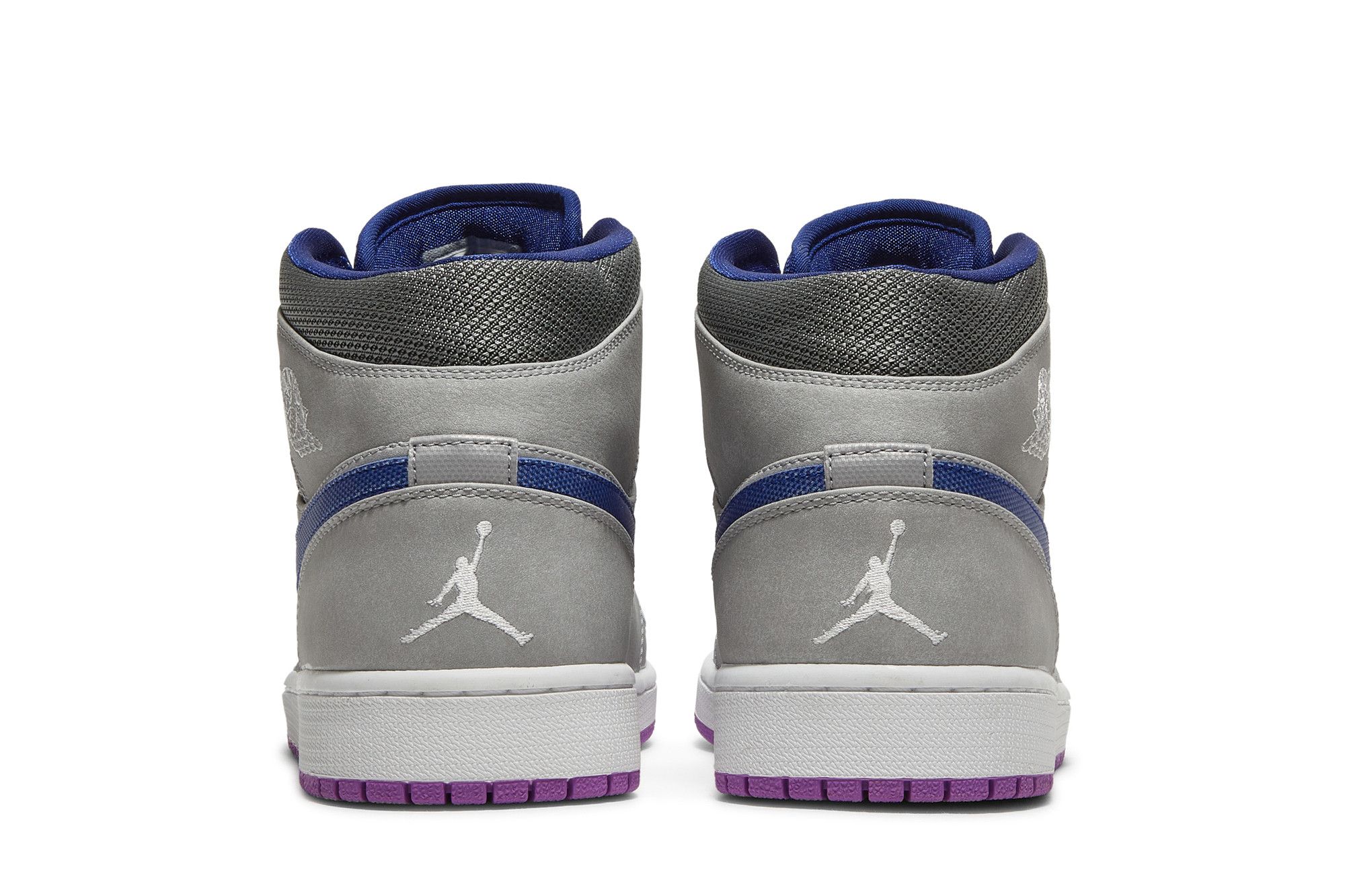 Buy Air Jordan 1 Mid 'Matte Silver Purple' - 554724 008 | GOAT