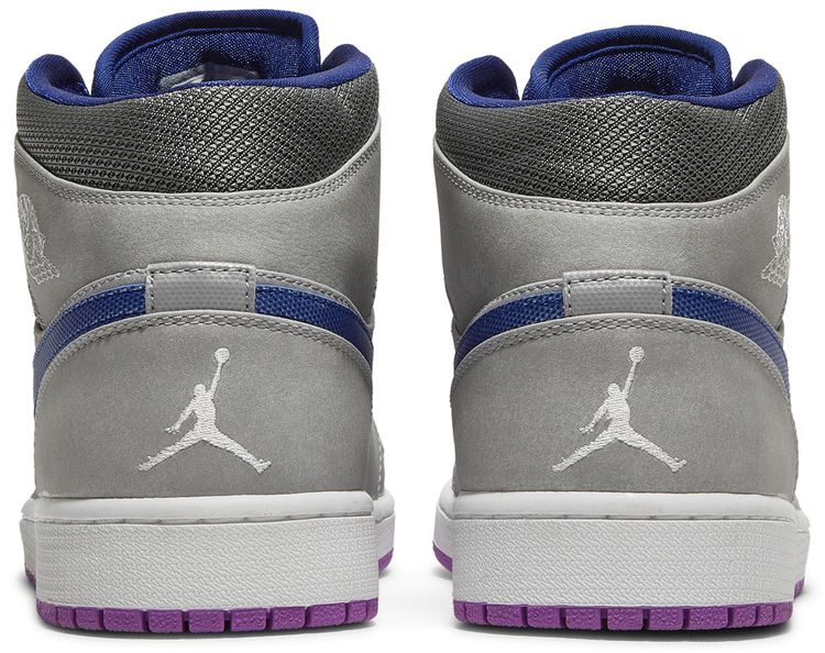Air Jordan 1 Mid Matte Silver Purple