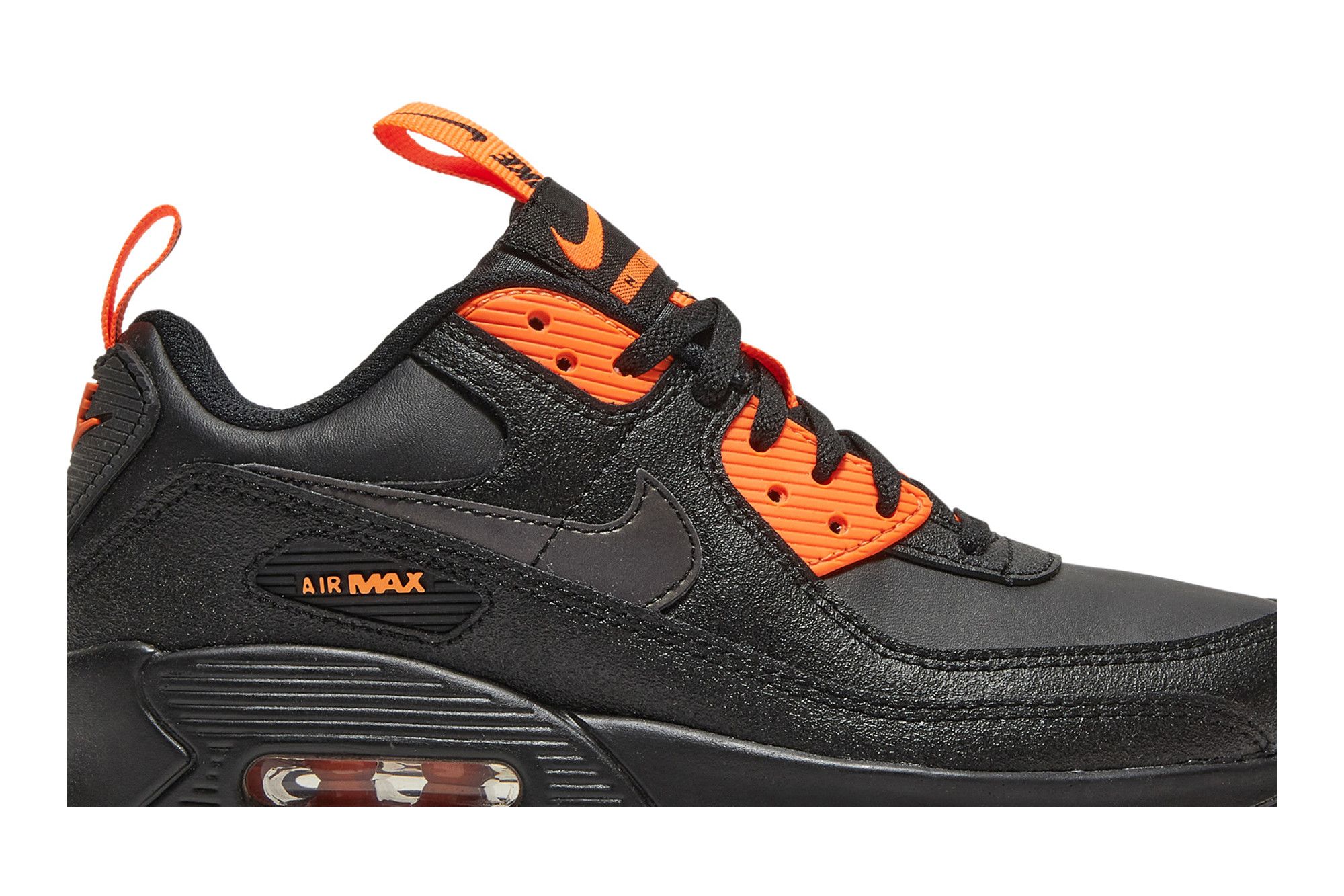 Black and orange air max 72 store