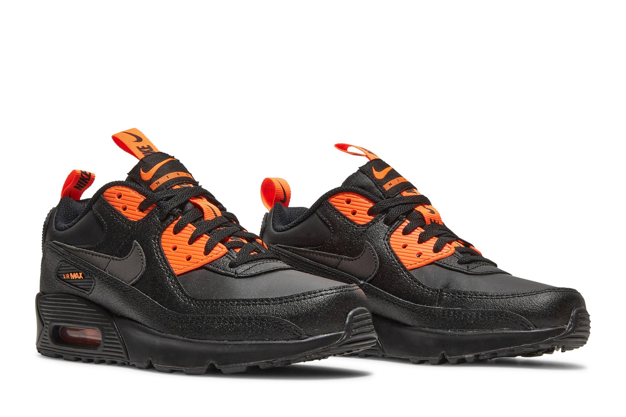 Buy Air Max 90 SE GS Black Total Orange CT5231 001 GOAT