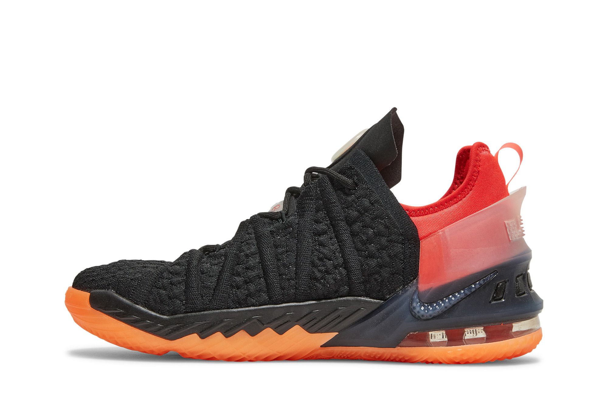 Buy LeBron 18 GS Black Crimson Volt CW2760 009 GOAT CA