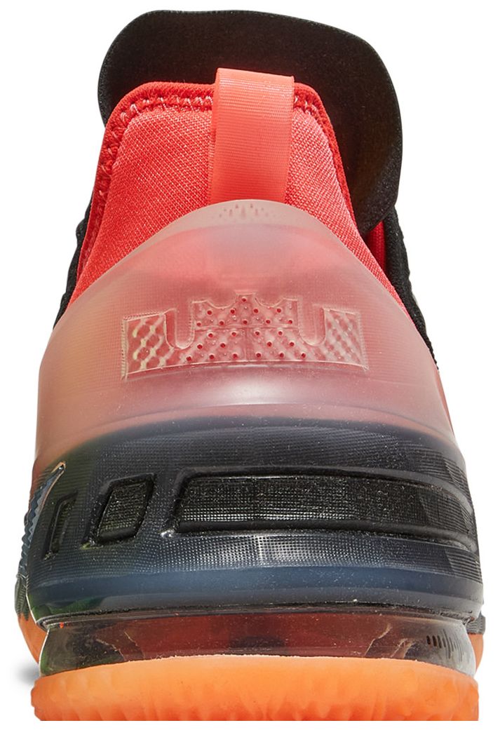 Nike LeBron 18 GS Black Crimson Volt