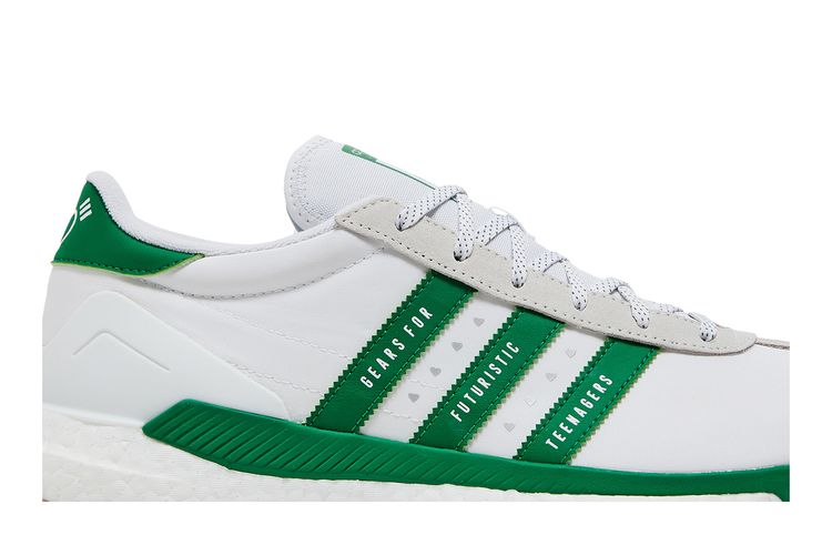adidas gazelle silver green womens Adidas Originals Samba OG - White