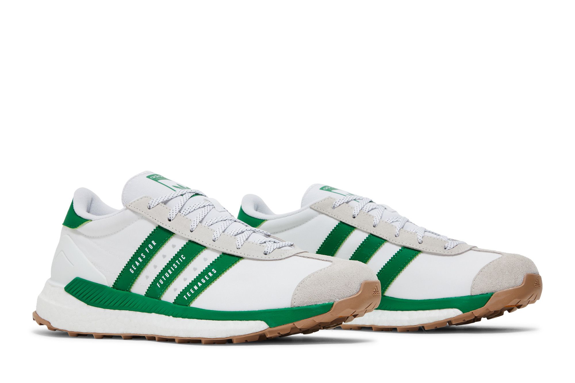 Size 10.0 Human Made x Country 'Gears For Futuristic Teenagers - White  Green'