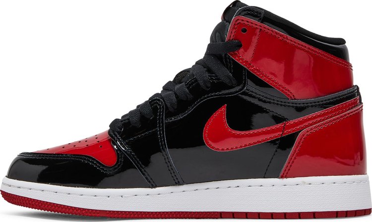 Air Jordan 1 Retro High OG GS Patent Bred