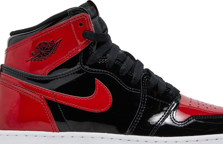 Air Jordan 1 Retro High OG GS Patent Bred