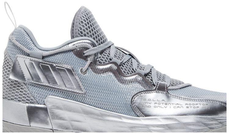 Adidas Dame 7 EXTPLY Silver Metallic