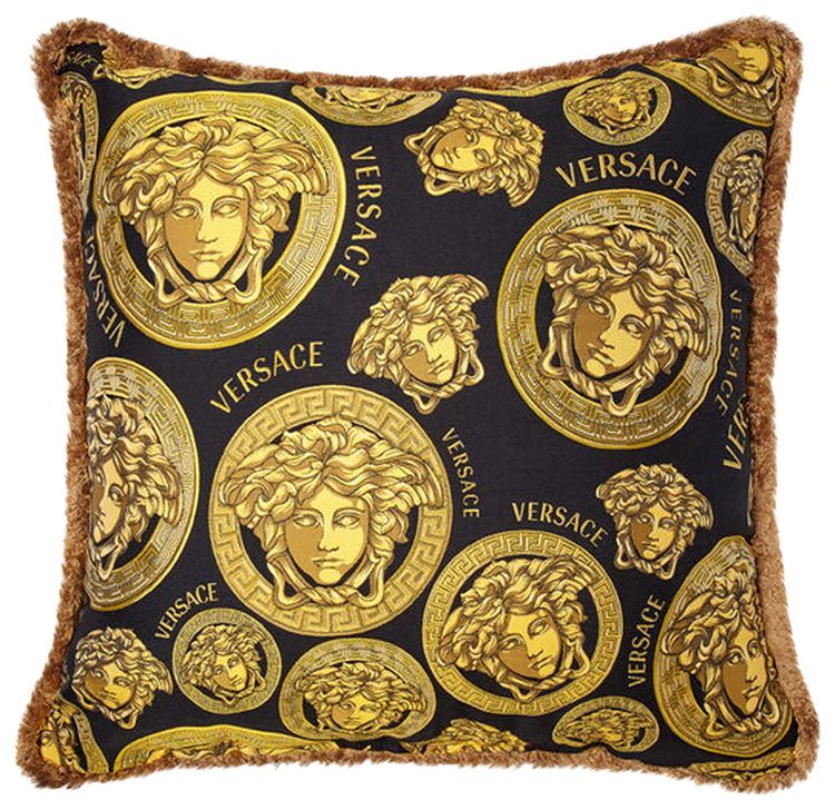 Versace Barocco Pillow 'Black/Gold'