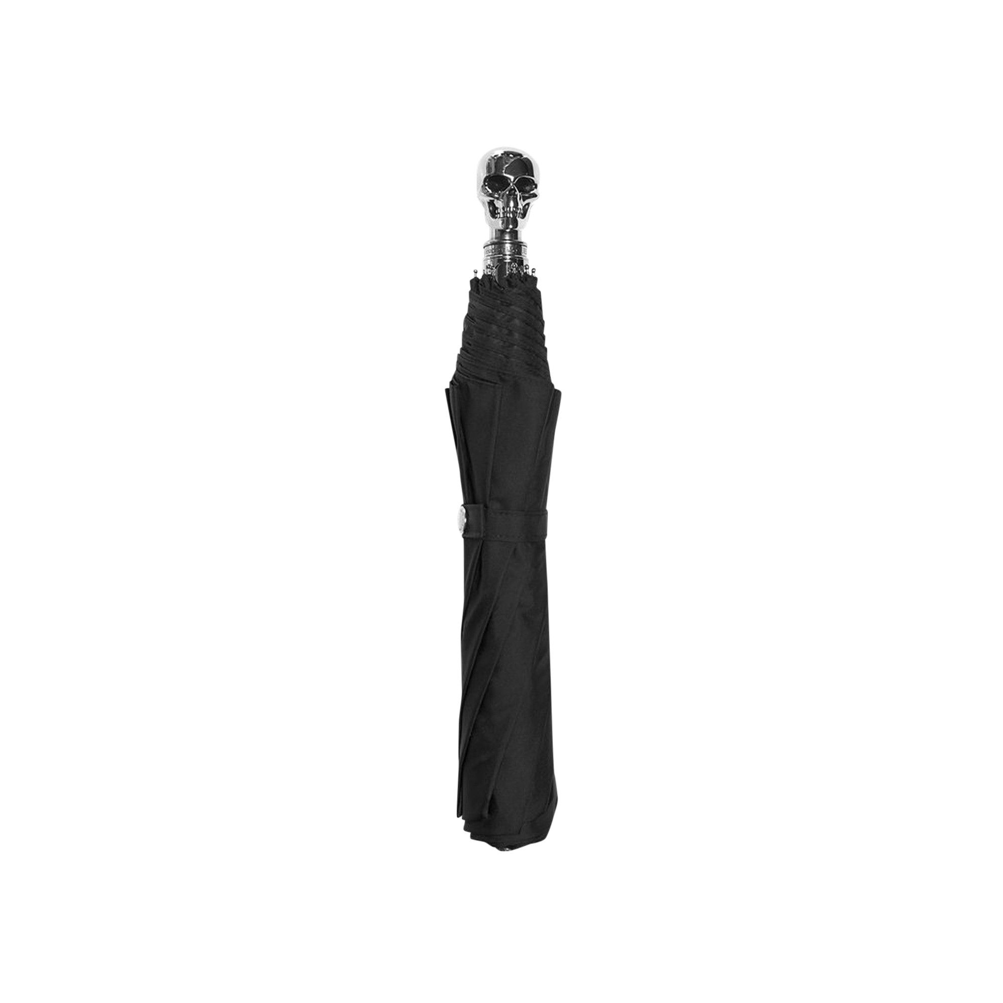 Buy Alexander McQueen Skull Umbrella Black Silver 3253944A37Q1000 GOAT CA