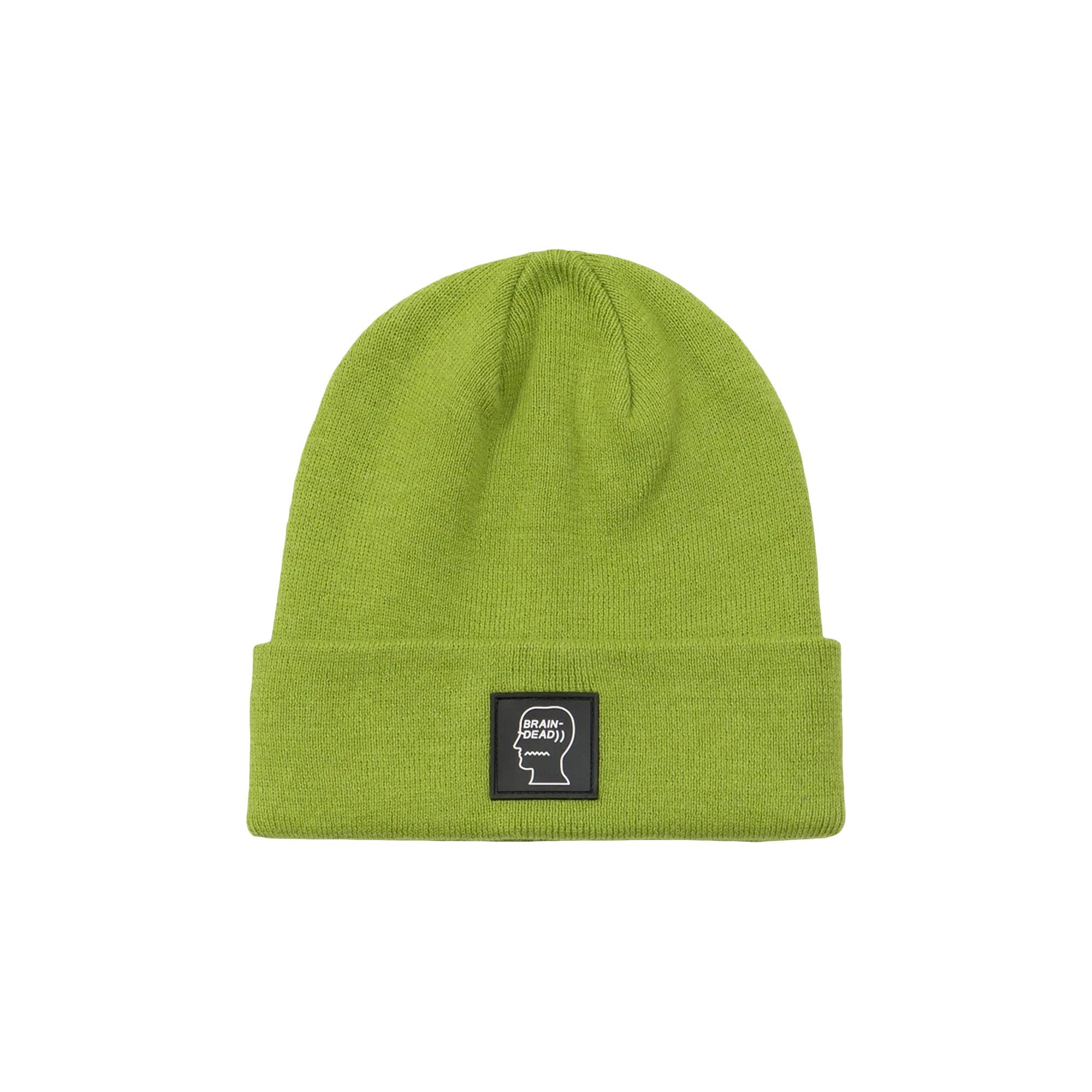 Brain Dead Logo Head Wool Beanie 'Apple 