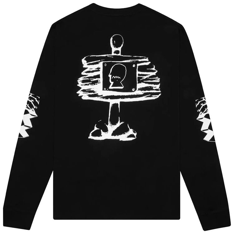 Brain Dead Trailhead Long Sleeve Washed Black