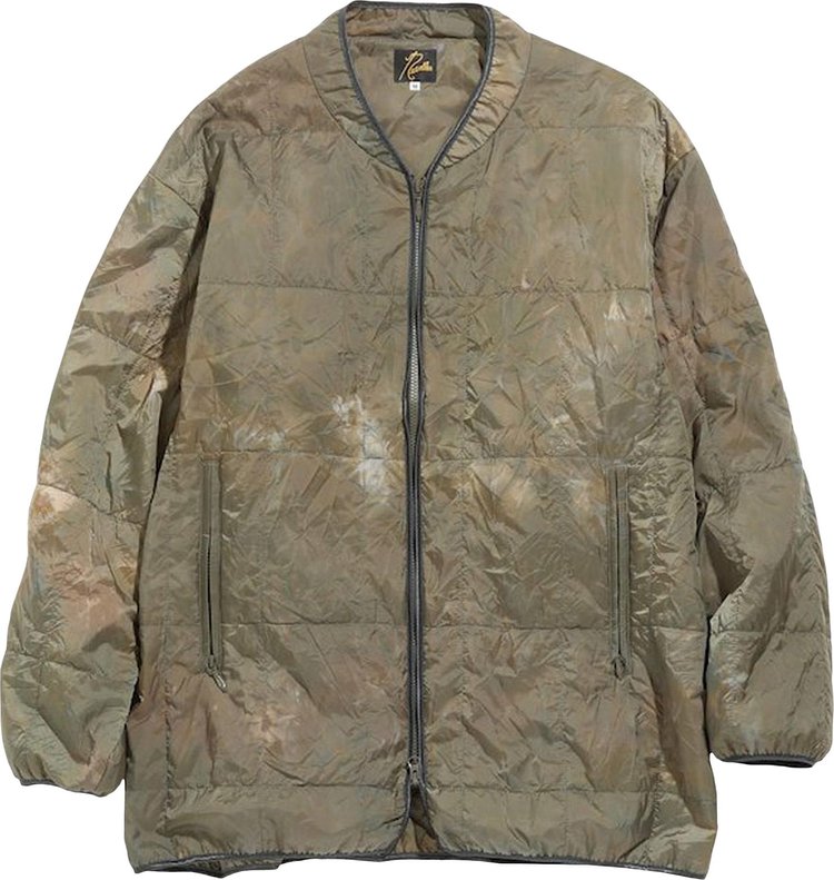 Needles Piping Quilt Jacket 'Olive'