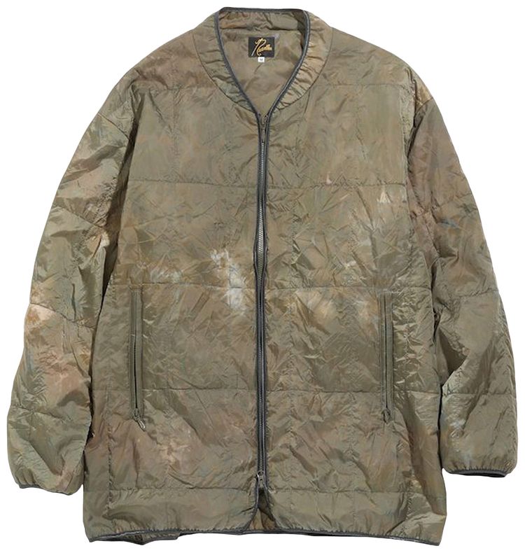 Needles Piping Quilt Jacket Olive