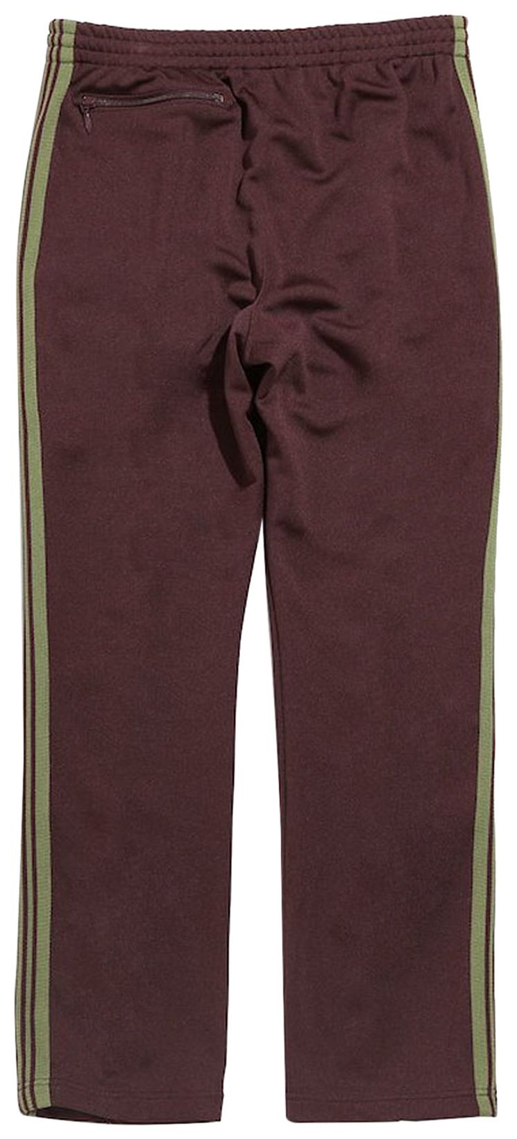 Needles Narrow Track Pant Maroon