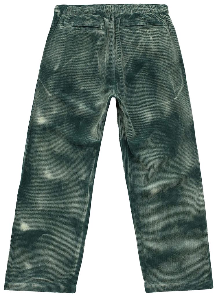 Brain Dead Bleached Cord Climber Pant Mallard Green