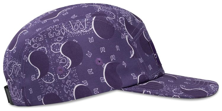 Awake NY Big Paisley 5 Panel Cap Sapphire