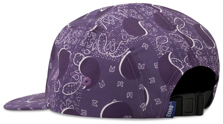 Awake NY Big Paisley 5 Panel Cap Sapphire