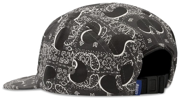 Awake NY Big Paisley 5 Panel Cap Black