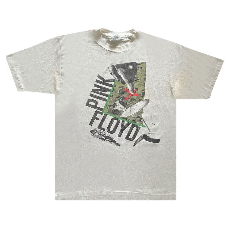 Vintage Pink Floyd World Tour Tee White