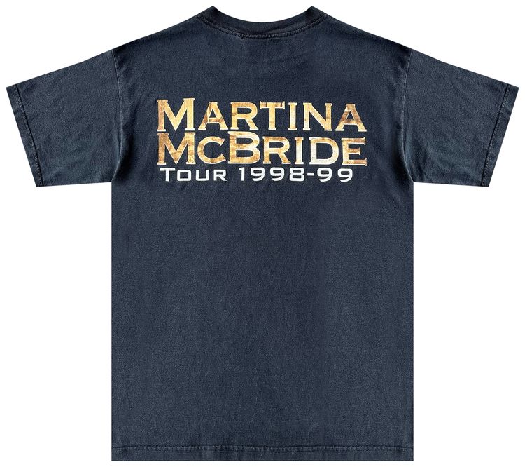 Vintage Martina McBride Tour Tee Black