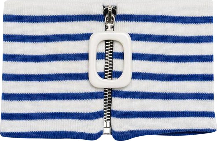 JW Anderson Stripe Zip Neckband 'Royal Blue'