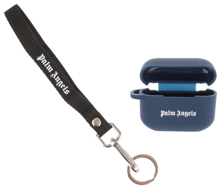 Palm Angels Classic Logo Airpos Case Pro Blue White