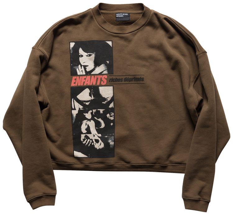 Enfants Riches Deprimes Vol III Crewneck Sweatshirt Burnt Umber