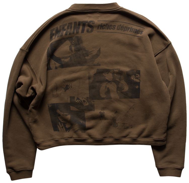 Enfants Riches Deprimes Vol III Crewneck Sweatshirt Burnt Umber