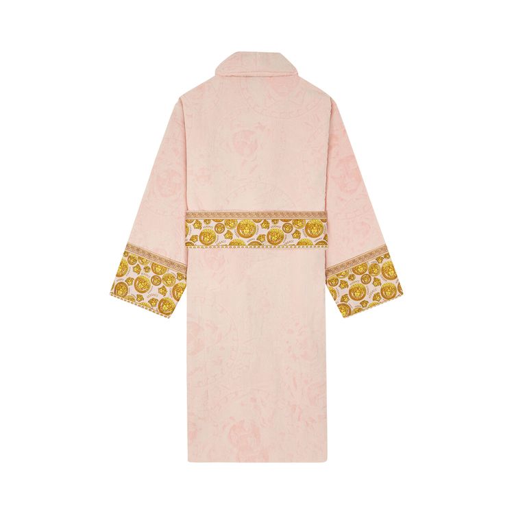 Versace Medusa Amplified Bathrobe PinkGold