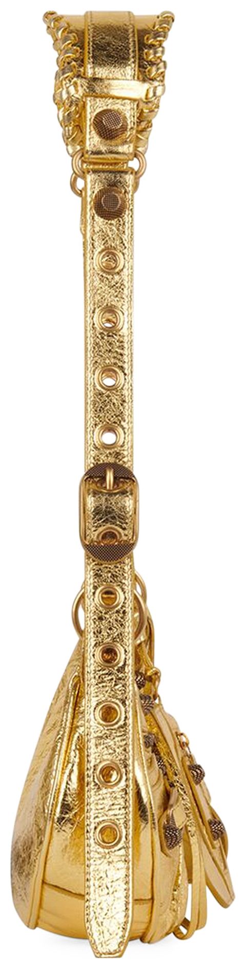 Balenciaga Le Cagole XS Shoulder Bag Gold