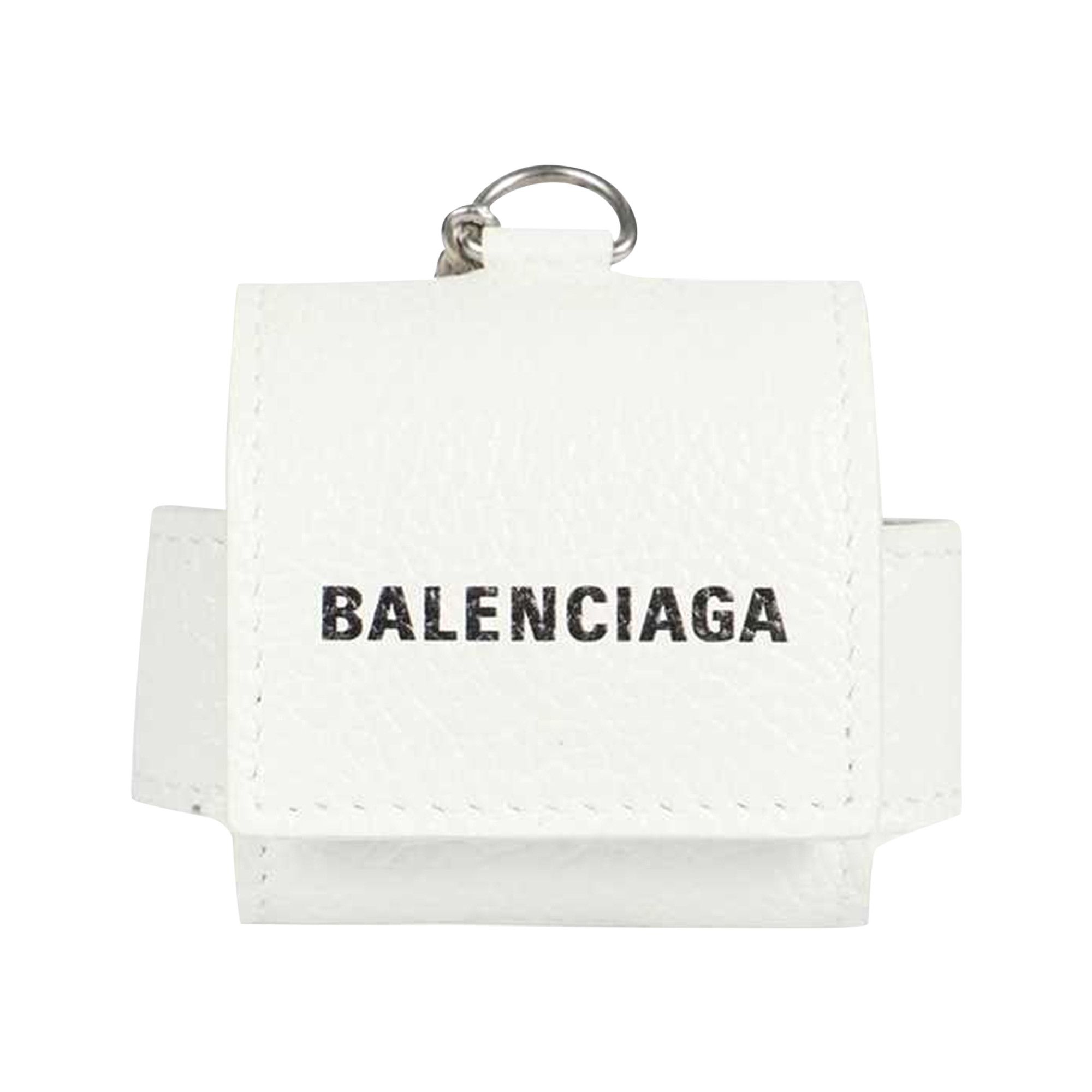 Buy Balenciaga Cash Airpod Pro Holder 'White/Black' - 655679 1IZI3
