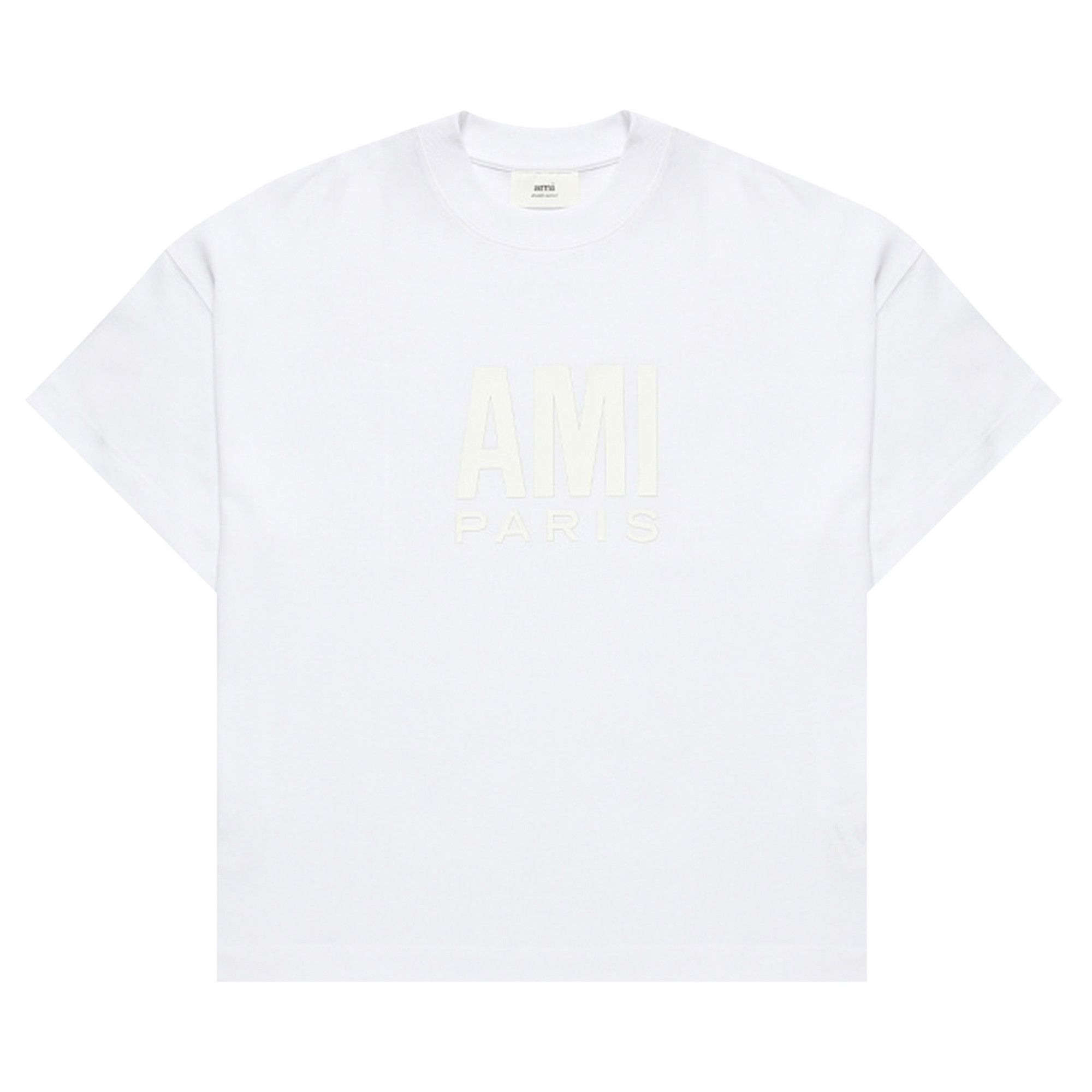 Buy Ami Paris T-Shirt 'White' - H21HJ112 701 100 | GOAT