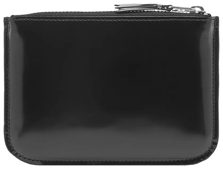 Comme des Garcons Wallet Mirror Inside Wallet Silver