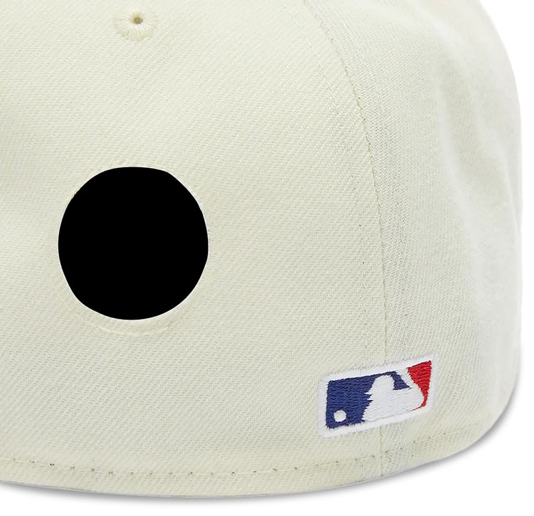Off White x MLB Los Angeles Dodgers Cap CreamBlue