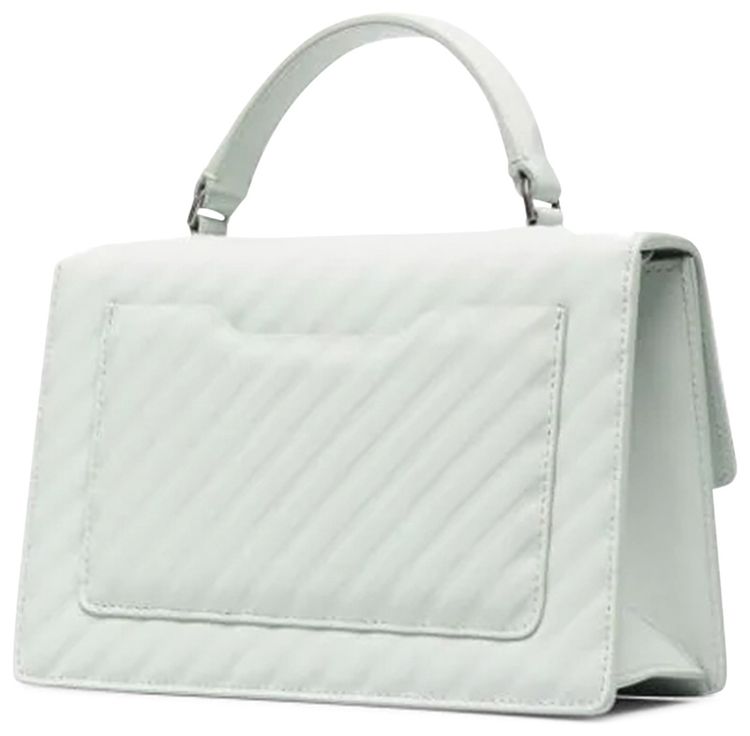Off White Jitney 14 Top Handle Bag Sage