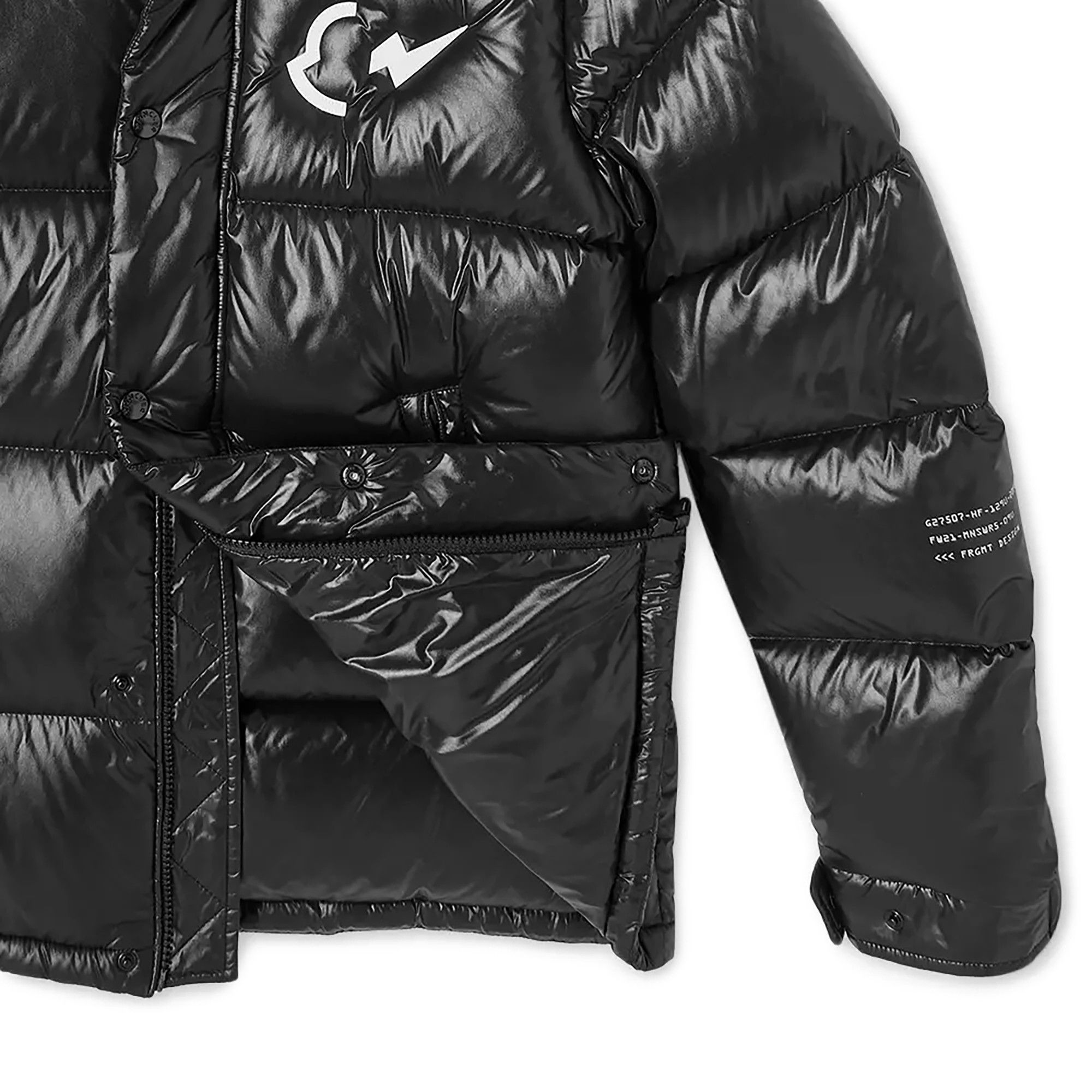 Buy Moncler Genius Keidh Jacket 'Black' - 1A000 21 53A0E 999 | GOAT