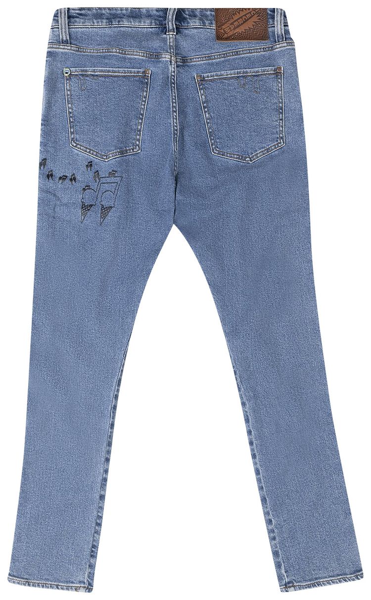Icecream The Sound Of Music Jeans Medium Wash Blue