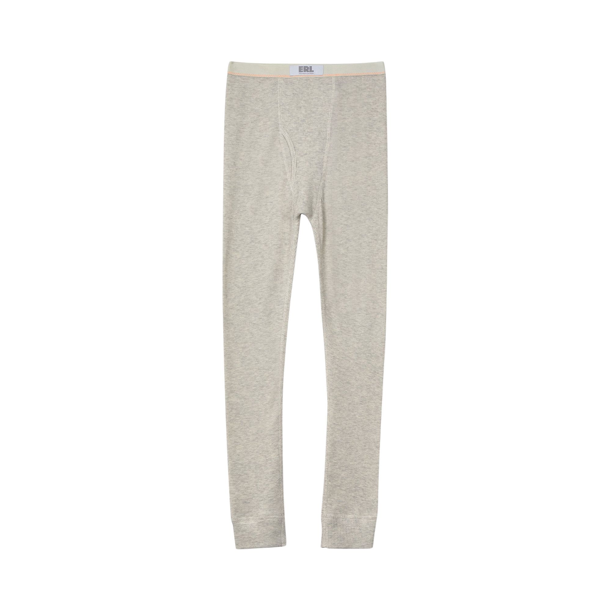 Buy ERL Waffle Long Johns Grey ERL03UW02 GREY GOAT UK