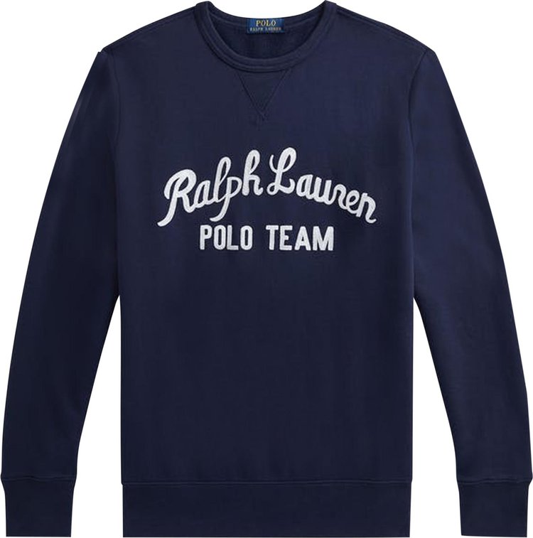 Polo Ralph Lauren Team Fleece Sweatshirt 'Navy'