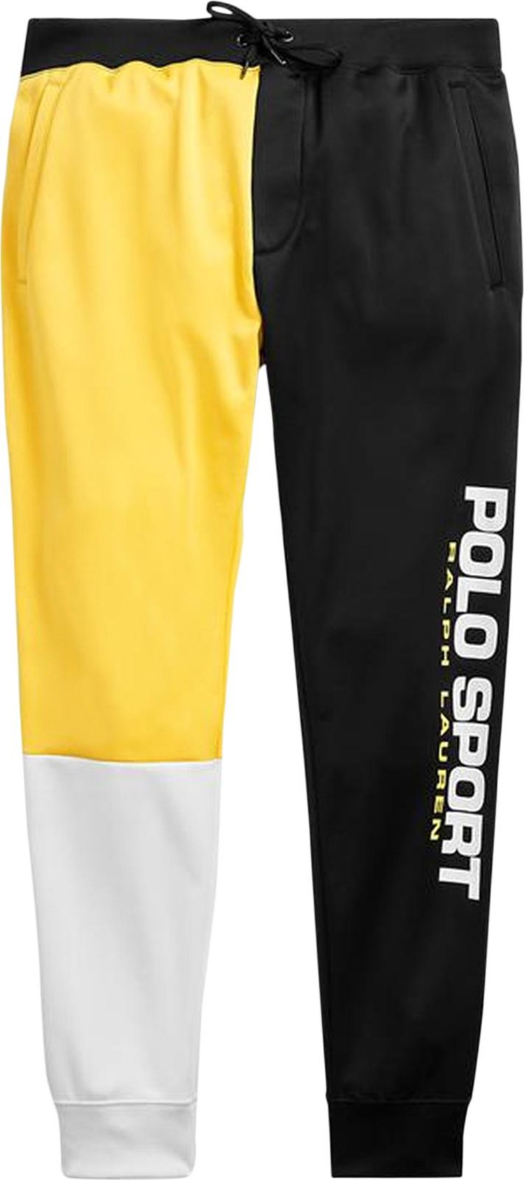 Buy Polo Ralph Lauren Black Polo Sport Track Pants in Fleece