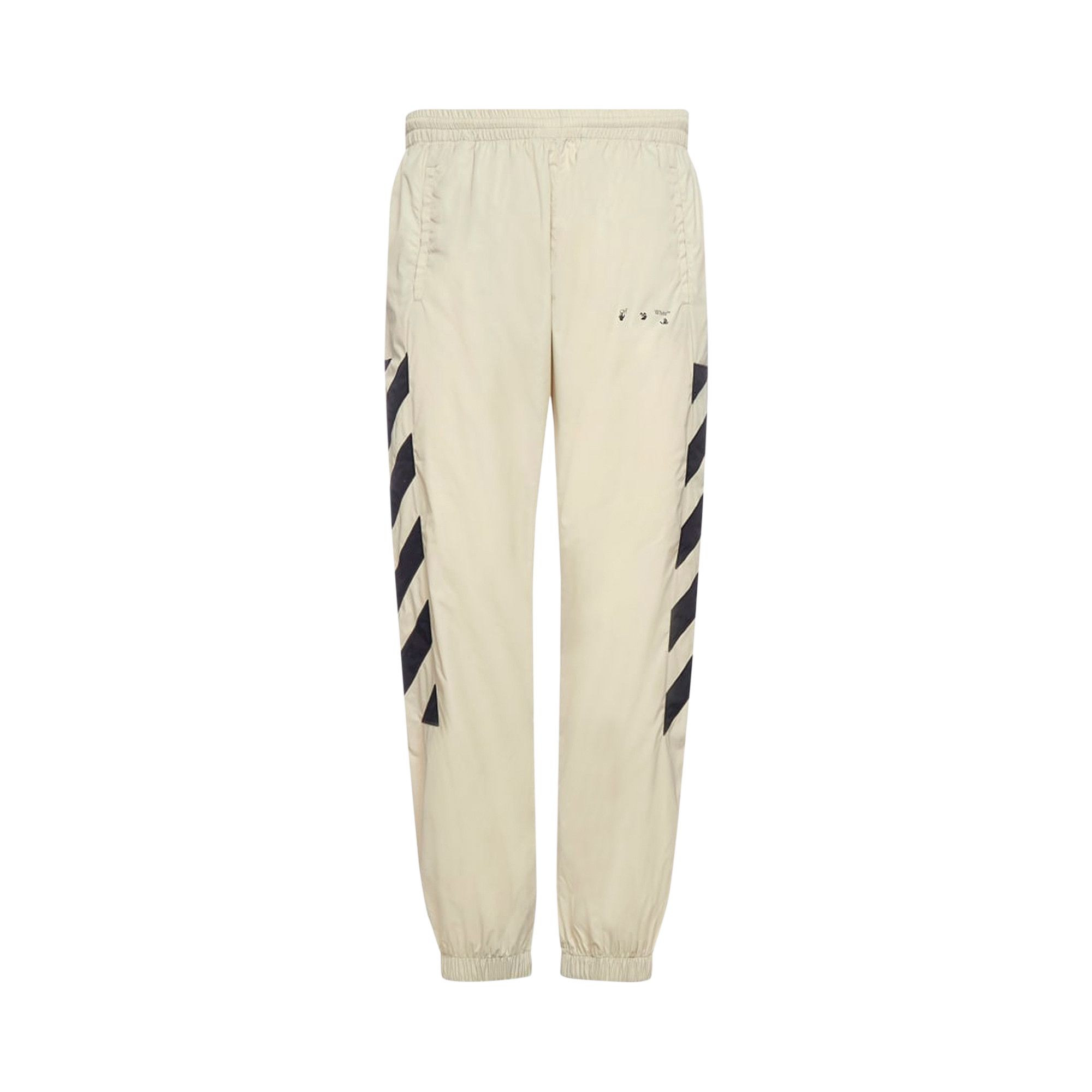 OFF-WHITE / DIAG NYLON TRACK TROUSERS/S/ナイロン/GRY/OMCJ001F21FAB001 Buy Off-White Diag Nylon Trackpant 'Abbey' - OMCJ001F21FAB0011710