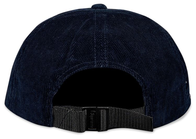 Supreme GORE TEX Corduroy Classic Logo 6 Panel Navy