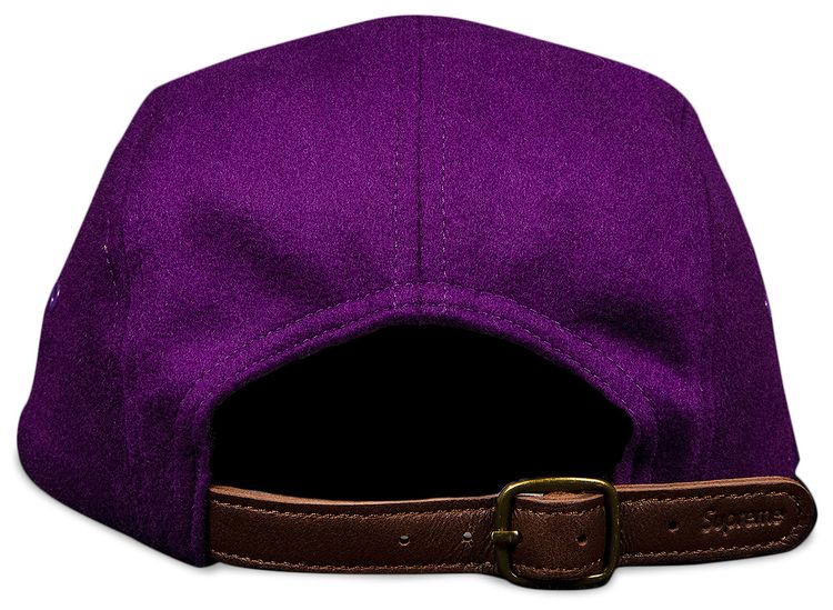 Supreme Wool Camp Cap Purple