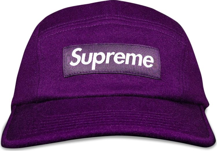 Supreme Wool Camp Cap 'Purple'