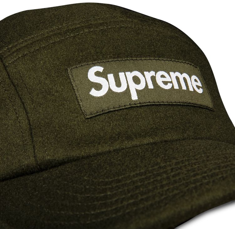 Supreme Wool Camp Cap Olive