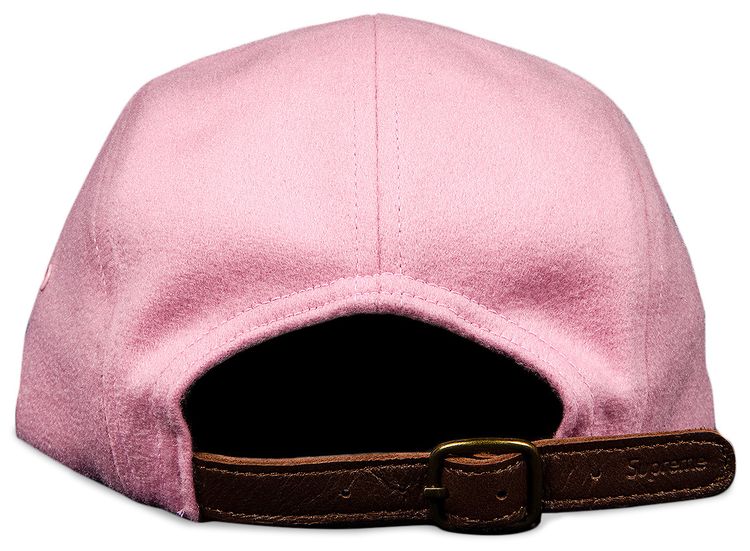 Supreme Wool Camp Cap Pink