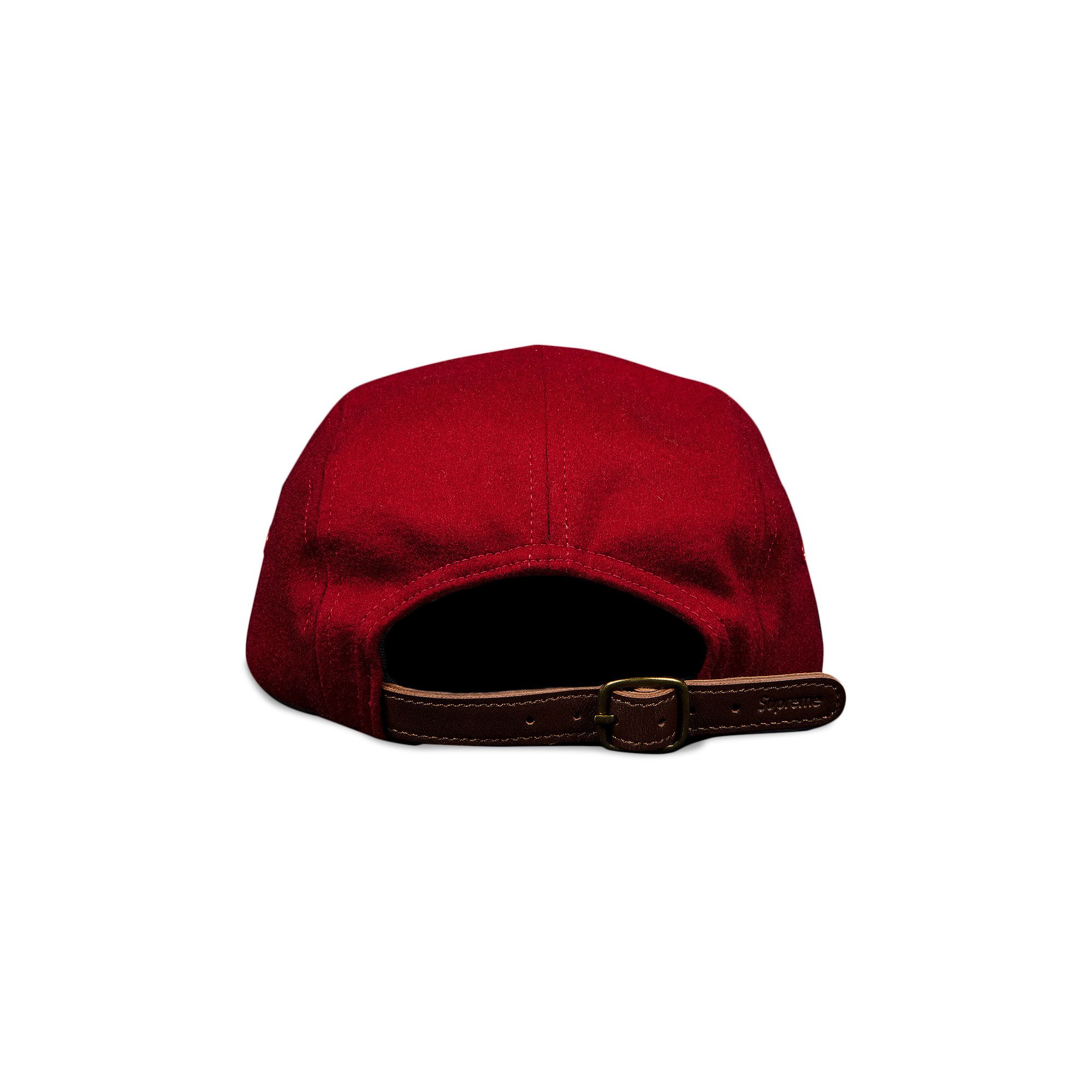 Buy Supreme Wool Camp Cap 'Red' - FW21H121 RED | GOAT